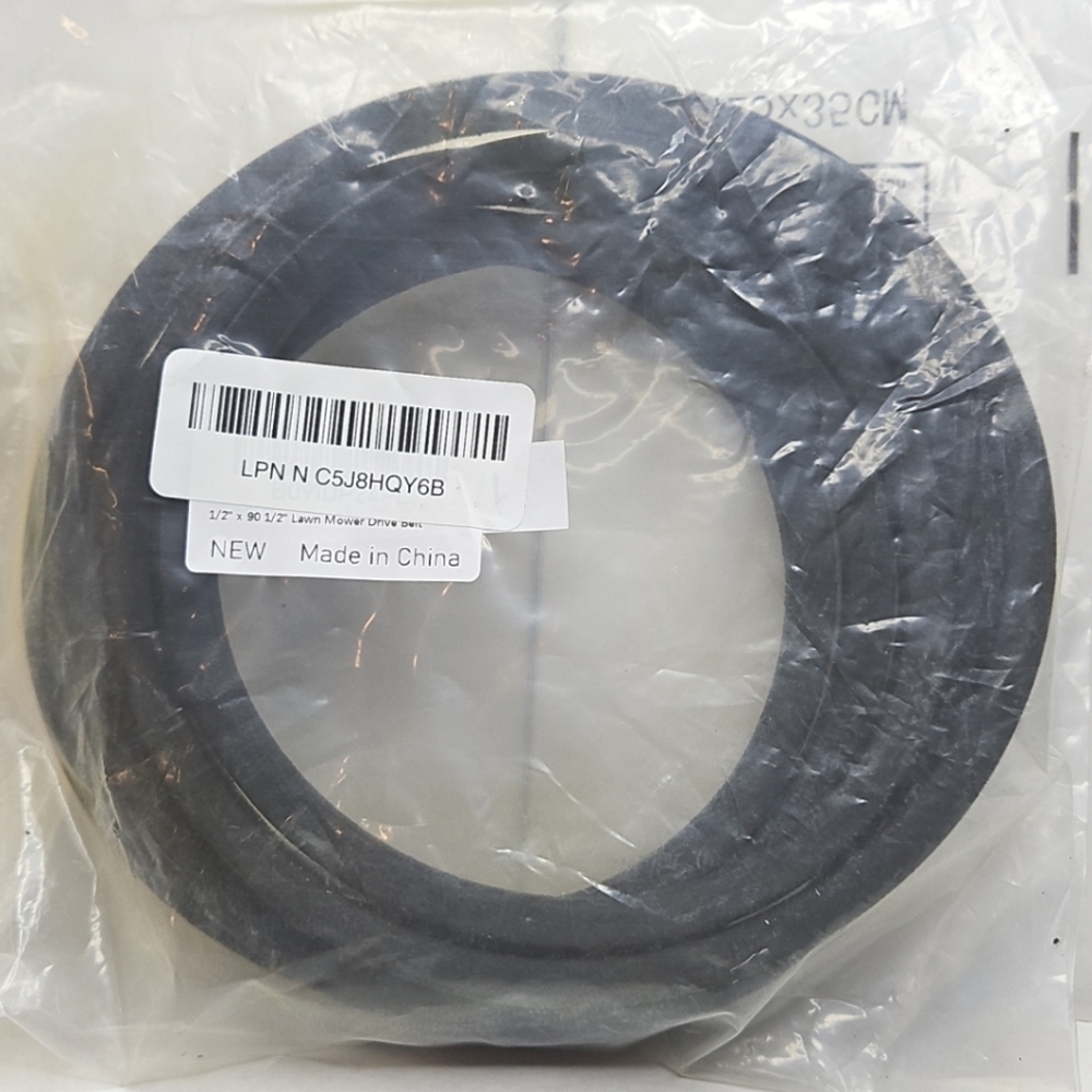 Lawn Mower Deck Drive Belt 1/2×90 1/2 Compatible with Husq. Poulan